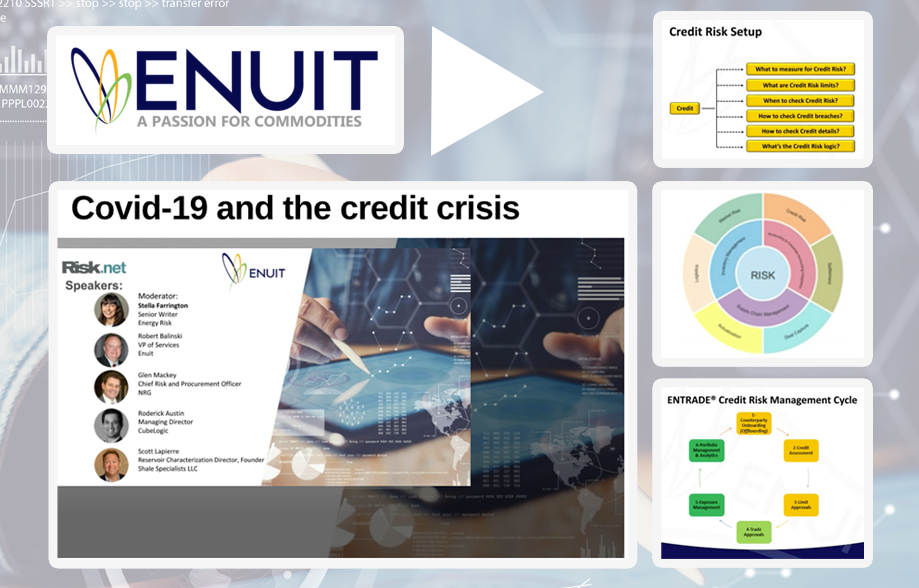 Enuit and Risk - Covid-19 and the credit crisis